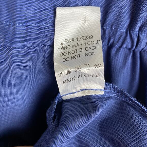 Tuckernuck Pomander Place Lucy Blue Cotton Mini Dress Size M - Picture 11 of 12